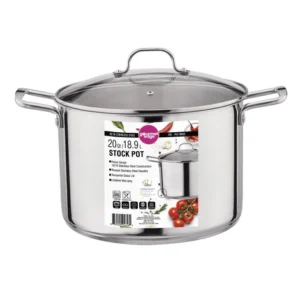 20 Qt. 18/10 Stainless Steel Stock Pot