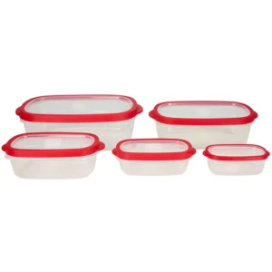 Rectangular Storage Container, Microwavable, Freezable, Dishwasher Safe