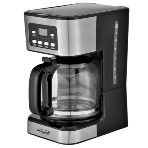 Brentwood Digital Coffeemaker w/Chrome Accents