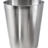 Vanity Wastebasket, 9 QT, Brushed S/S
