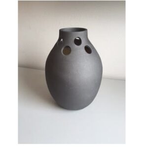 Mikasa Meteor Grey 12" Vase