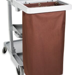 Rubbermaid Maids Cart Bag, Brown