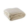 Oxford Microplush Fleece Blanket, Vanilla, Twin
