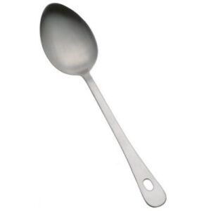 12" Solid Spoon, S/S