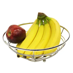 Chrome Fruit Bowl
