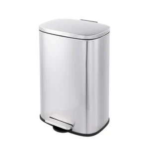 Stainless Steel Kitchen Trash Can, 13 gallon